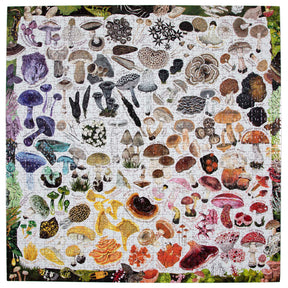 eeBoo - Mushroom Rainbow 1000 Piece Puzzle