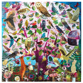 eeBoo - Parliament of Owls 1000 Piece Puzzle
