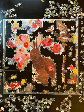 eeBoo - Poppy Bunny 1000 Piece Puzzle - Southern Agriculture 