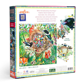 eeBoo - Wildlife Treasure 1000 Piece Puzzle