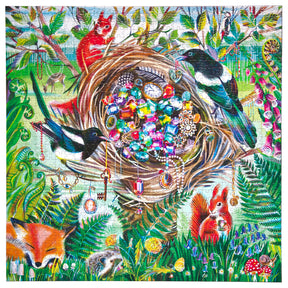 eeBoo - Wildlife Treasure 1000 Piece Puzzle