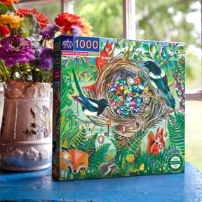 eeBoo - Wildlife Treasure 1000 Piece Puzzle