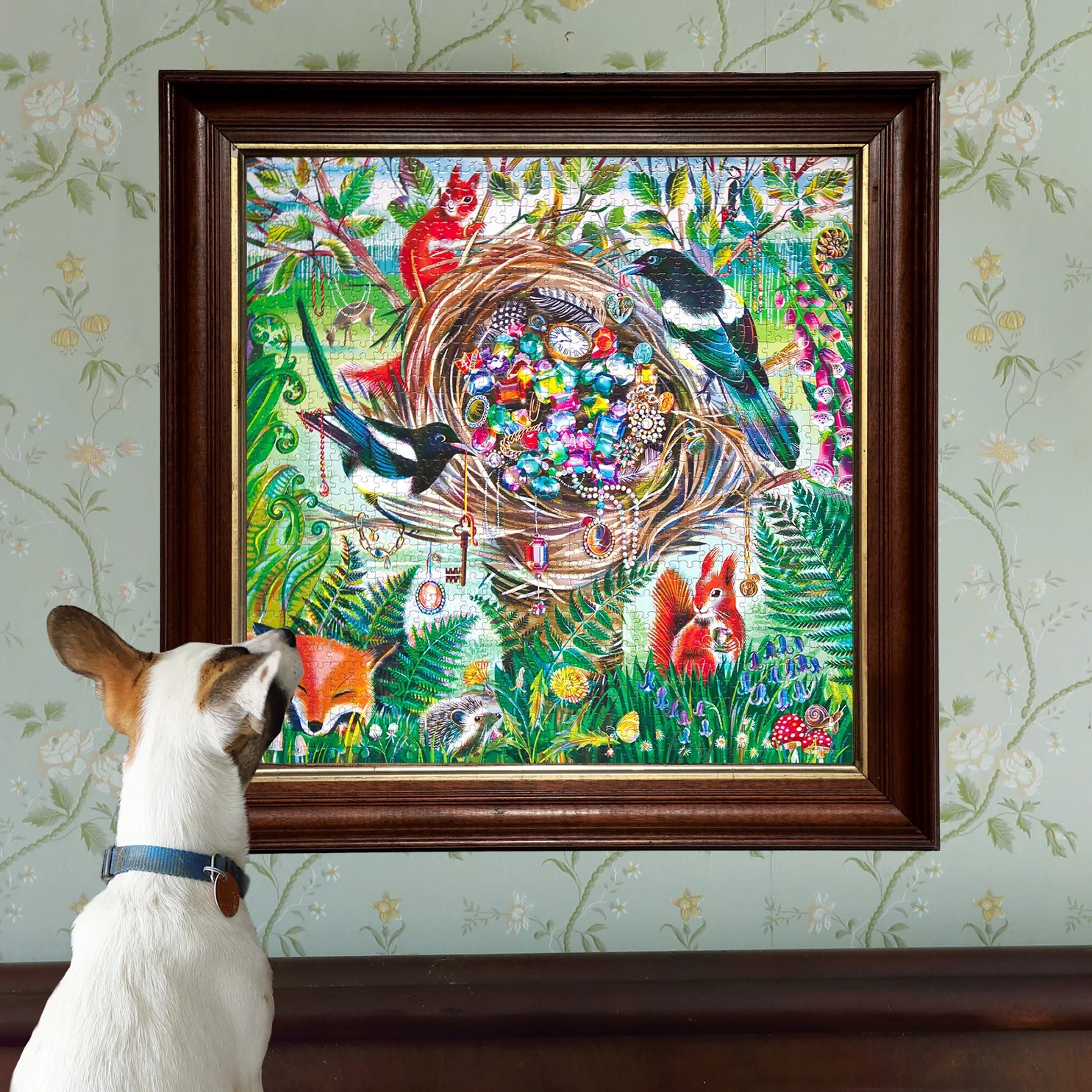 eeBoo - Wildlife Treasure 1000 Piece Puzzle