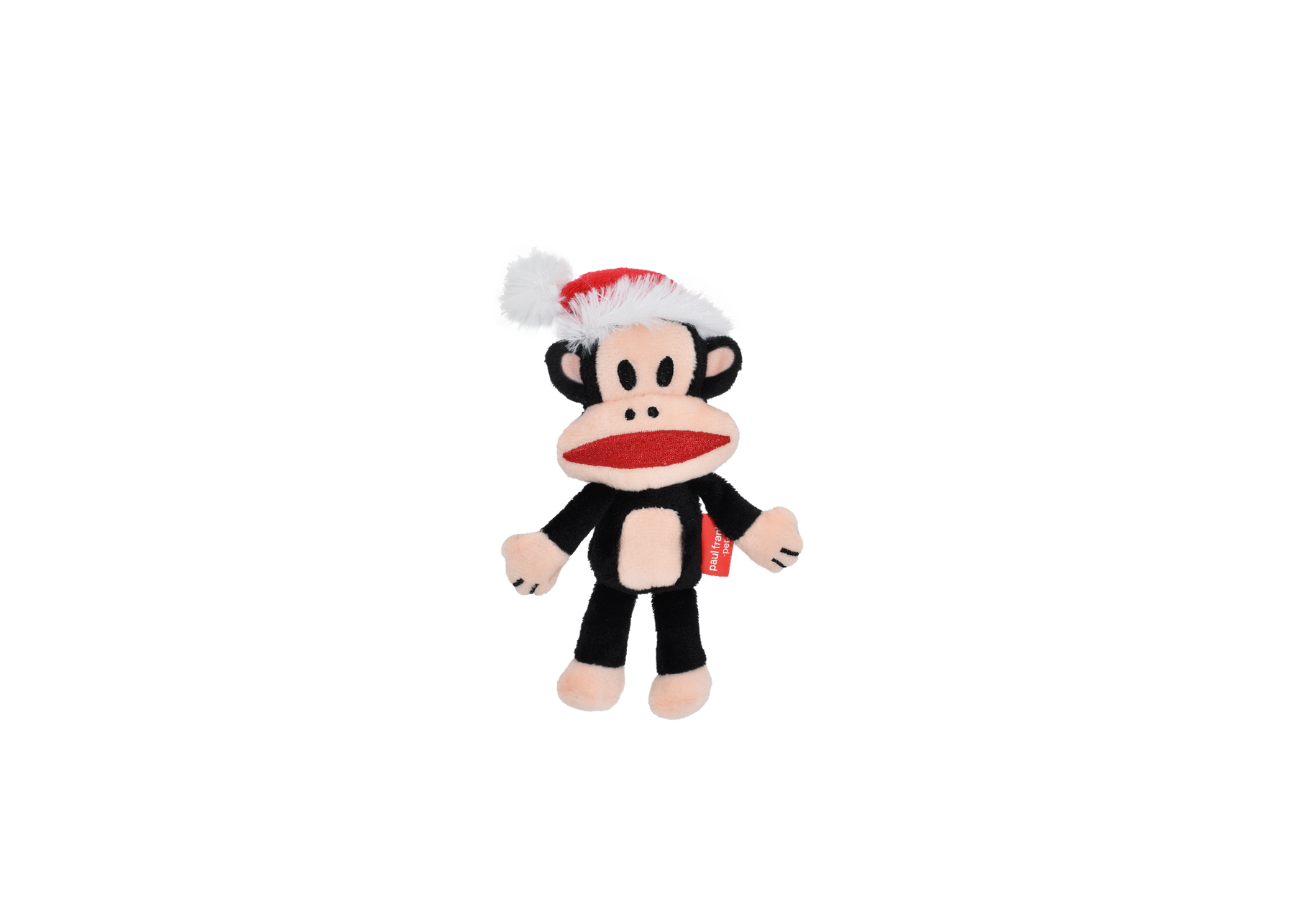 Multipet - Paul Frank Julius Beardless with Santa Dog Toy