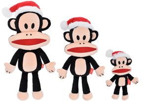Multipet - Paul Frank Julius Beardless with Santa Dog Toy
