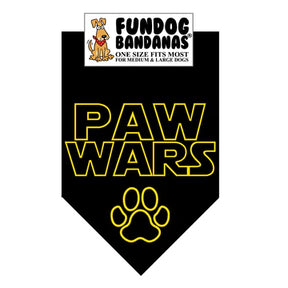 FunDog Bandanas - Dog Bandana Paw Wars