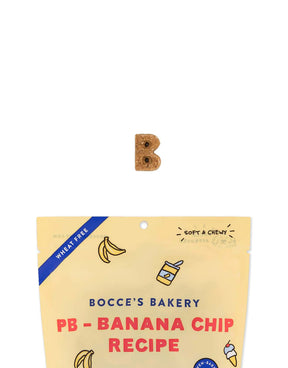 Bocce's Bakery - PB-Banana Chip Recipe Soft & Chewy Dog Treats
