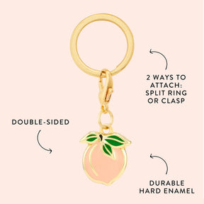 The Foggy Dog - Collar Charm Peach