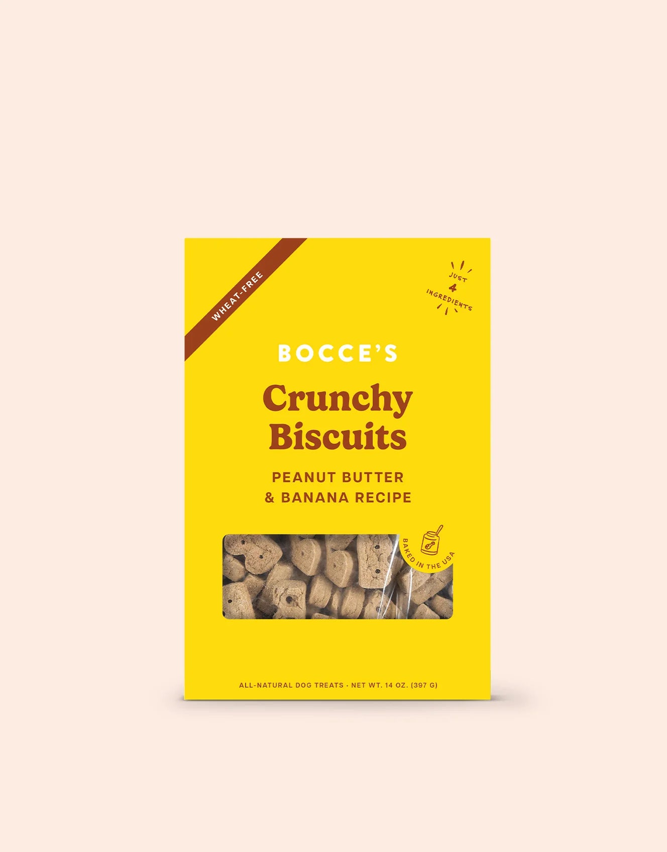 Bocce's Bakery - PB & Banana Dog Biscuits