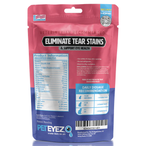 PetEyez - Vitamin Treats Beef For Cats - Eliminate Tear Stains