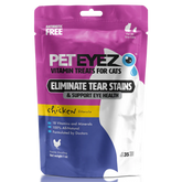 PetEyez - Vitamin Treats Chicken For	Cats - Eliminate Tear Stains