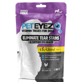 PetEyez - Vitamin Treats Chicken For Dogs - Eliminate Tear Stains