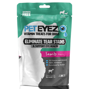 PetEyez - Vitamin Treats Lamb For Dogs - Eliminate Tear Stains