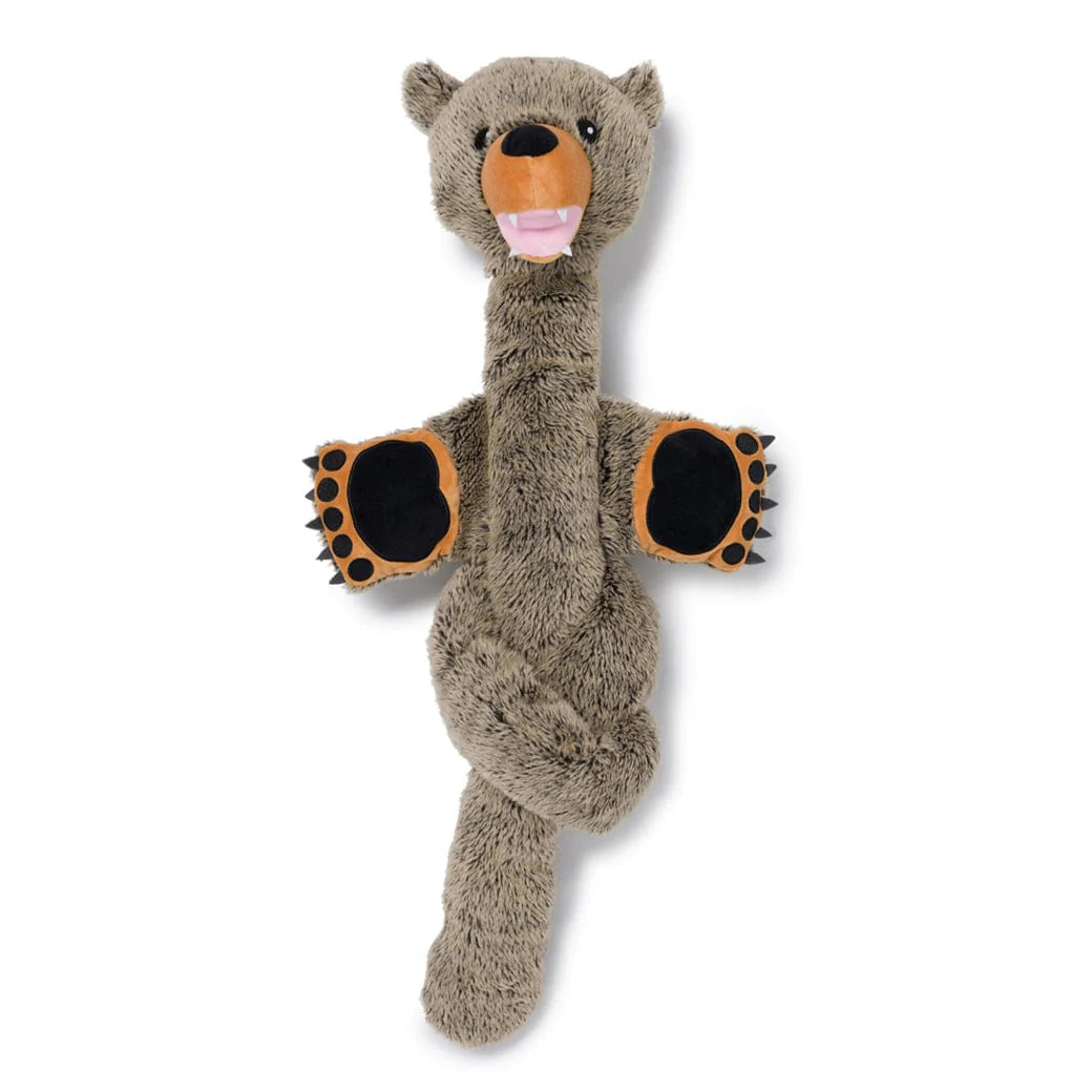 fabdog - Dog Toy Twisty Grizzly Bear