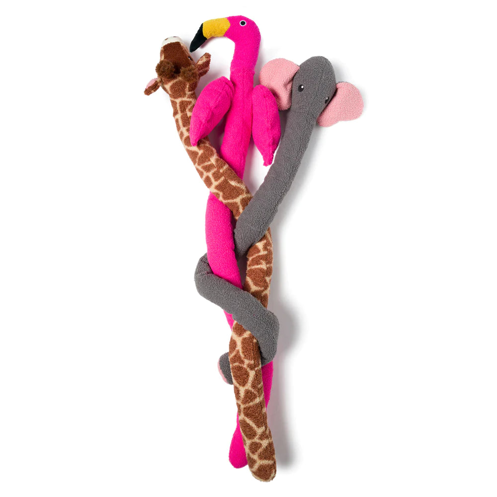 fabdog - Dog Toy Twisty Giraffe