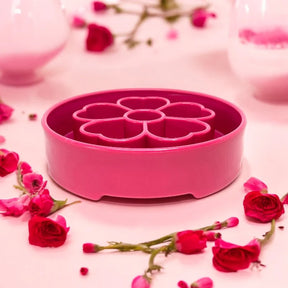 SodaPup - eBowl Enrichment Slow Feeder - Bowl Flower Design
