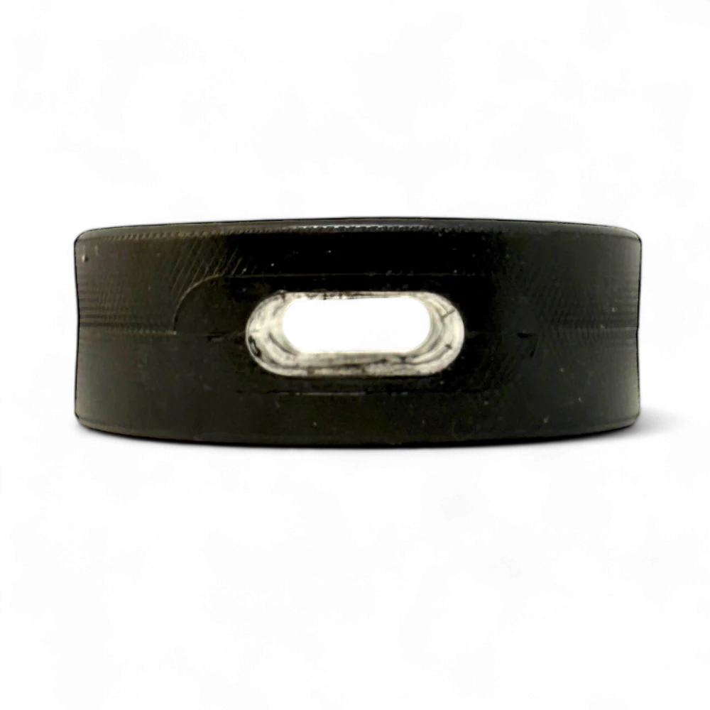 Hockey Puck Durable PUP-X Rubber Treat Holder and Chew Toy