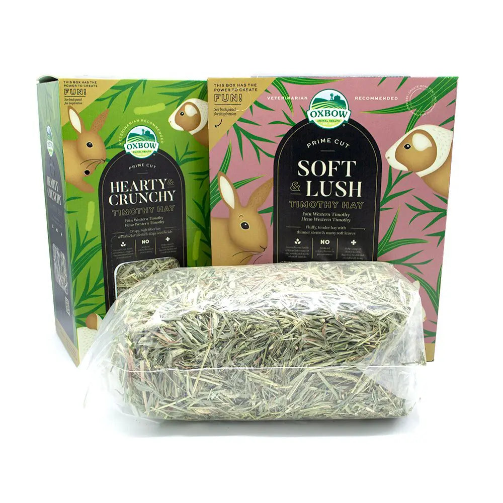 Oxbow - Prime Cut Hearty & Crunchy	Timothy Hay Small Animal Treat by Oxbow