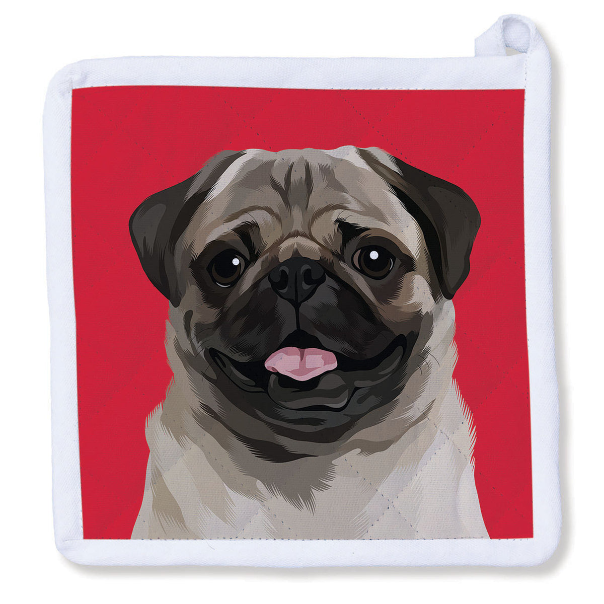 Naked Decor - Pug Potholder