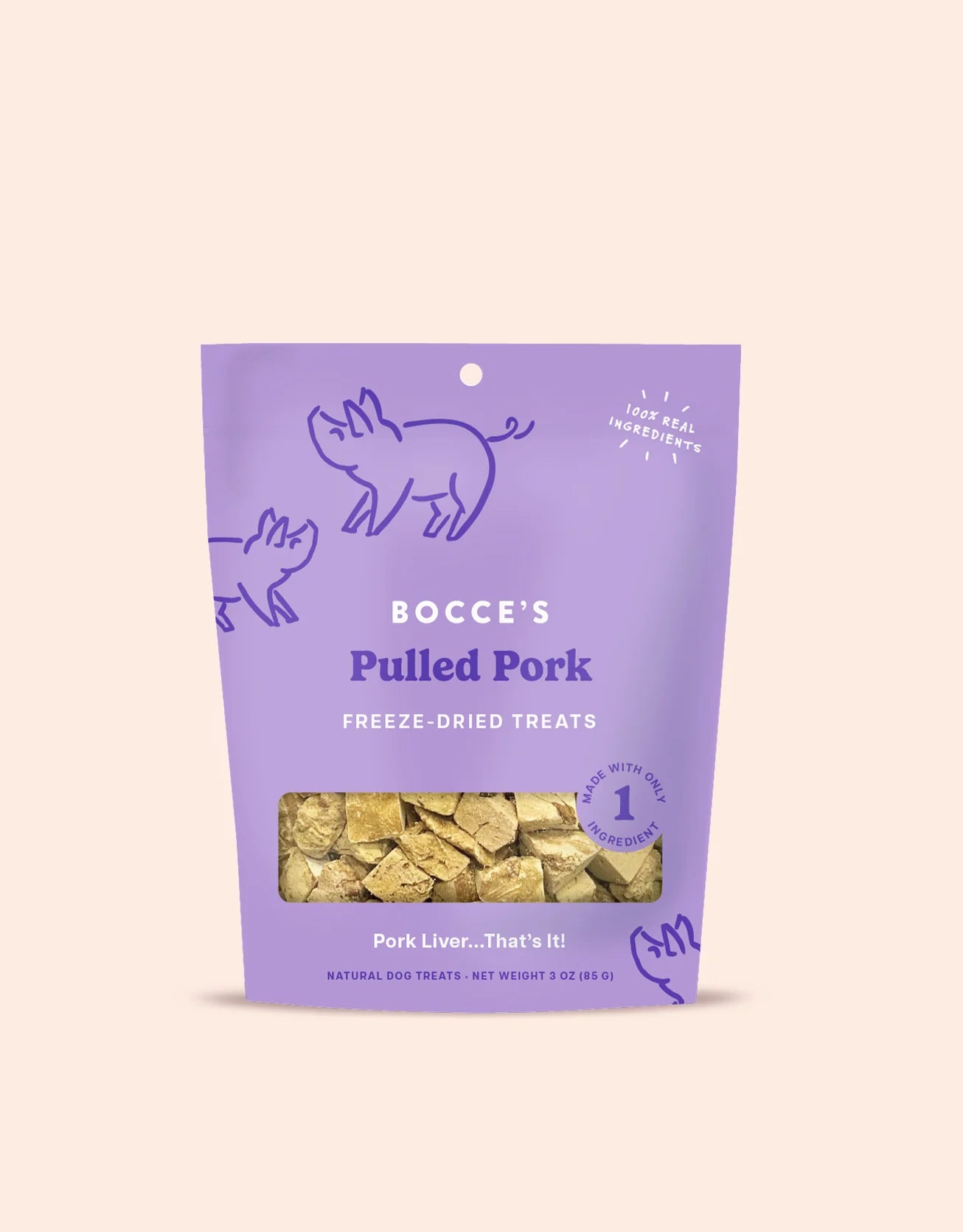 Bocce's Bakery - Pulled Pork Freeze Dried