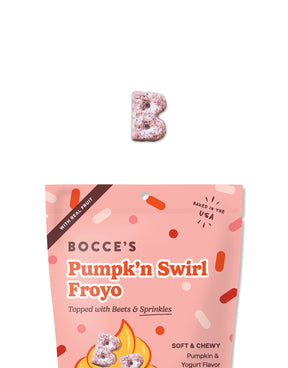 Bocce's Bakery - Pumpk'n Swirl Froyo With Beet Sprinkles Soft & Chewy