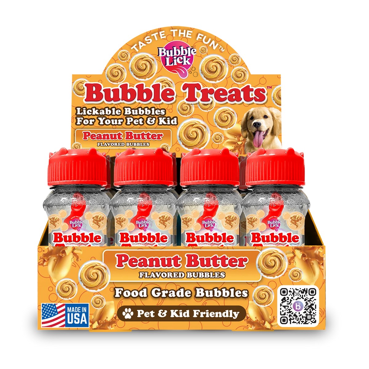 Toysmith - BubbleLick Pets Peanut Butter
