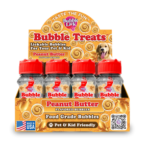 Toysmith - BubbleLick Pets Peanut Butter