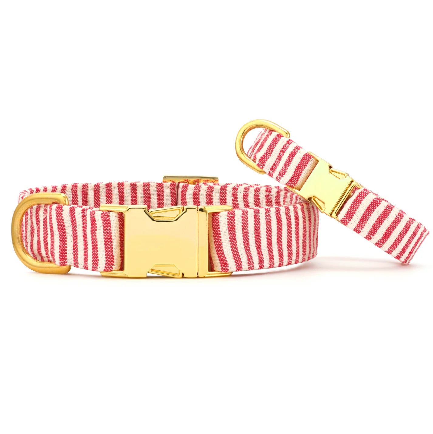 The Foggy Dog - Dog Collar Red Stripe