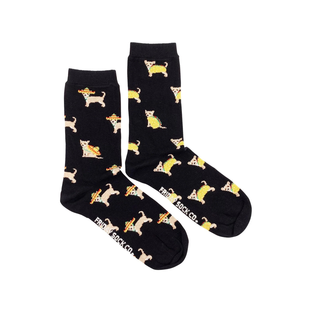 Friday Sock Co. - Women's Socks Taco Dog Mismatched