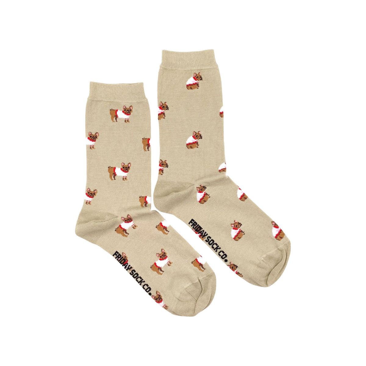 Friday Sock Co. - Women's Socks French Bulldog Mismatched