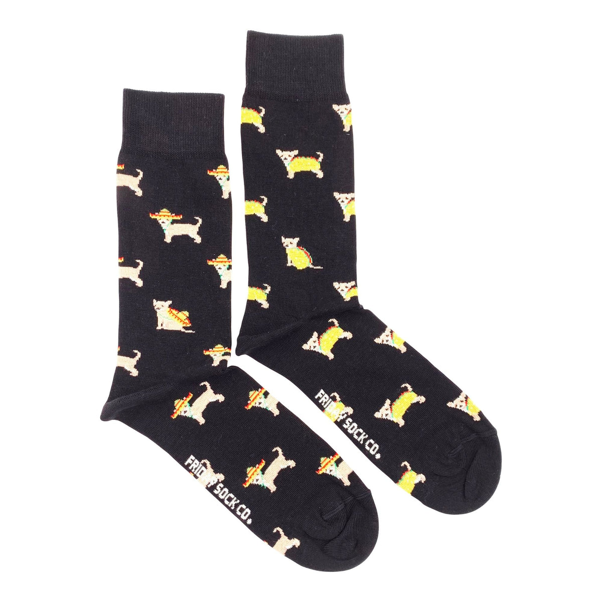 Friday Sock Co. - Men's Socks Taco Dog Mismatched