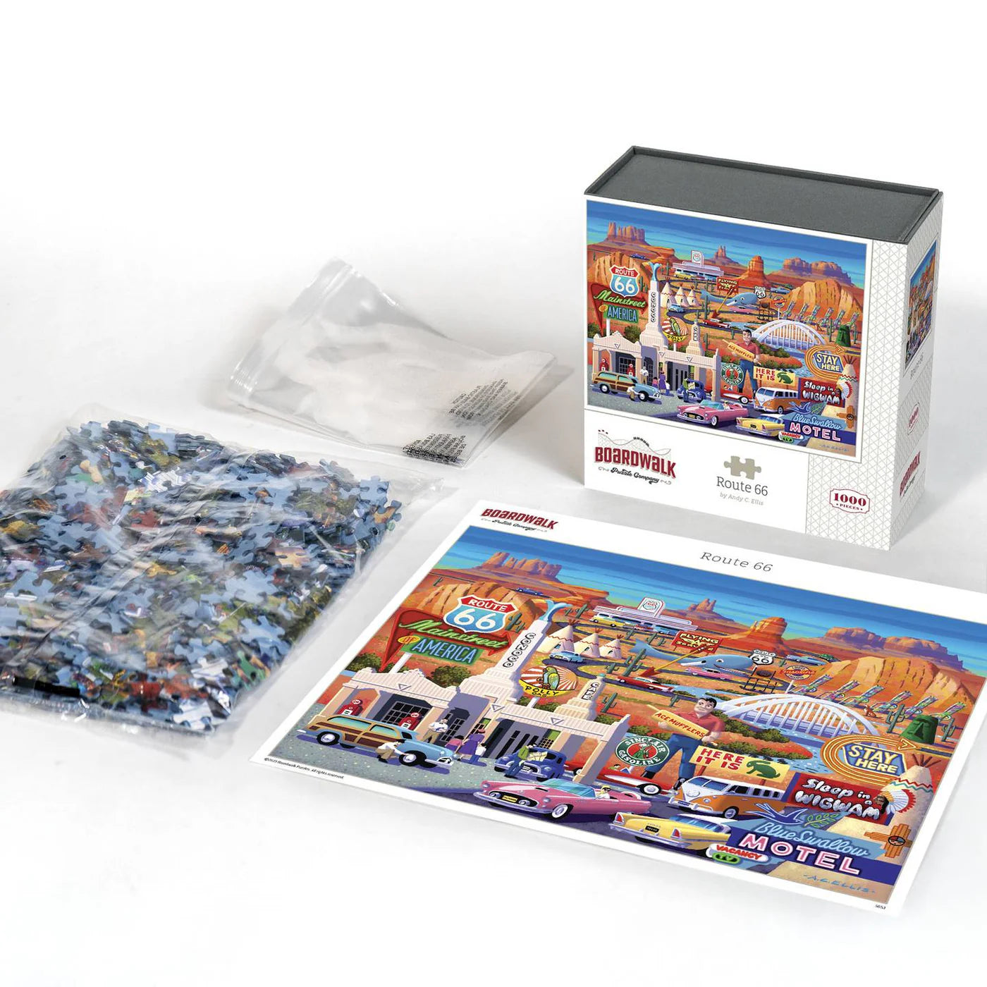 Boardwalk Puzzle Company - Puzzle Route 66