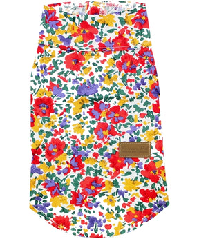 Parisian Pet - Camp Shirt Floral Artsy