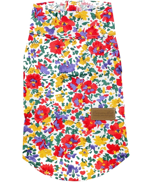 Parisian Pet - Camp Shirt Floral Artsy
