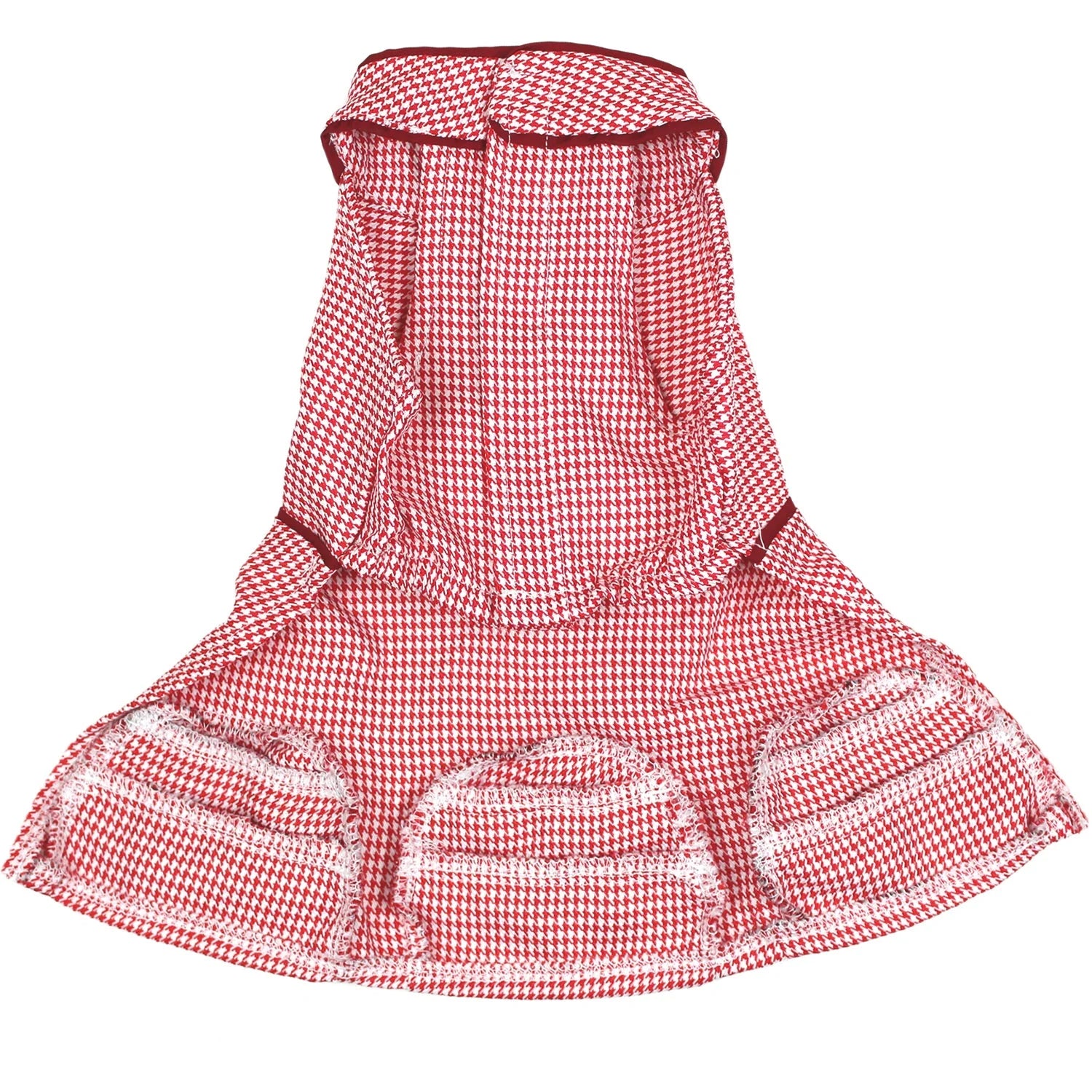 Parisian Pet - Dog Dress Houndstooth Ruffles