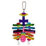 Super Bird Creations - Rainbow Rattler Bird Toy