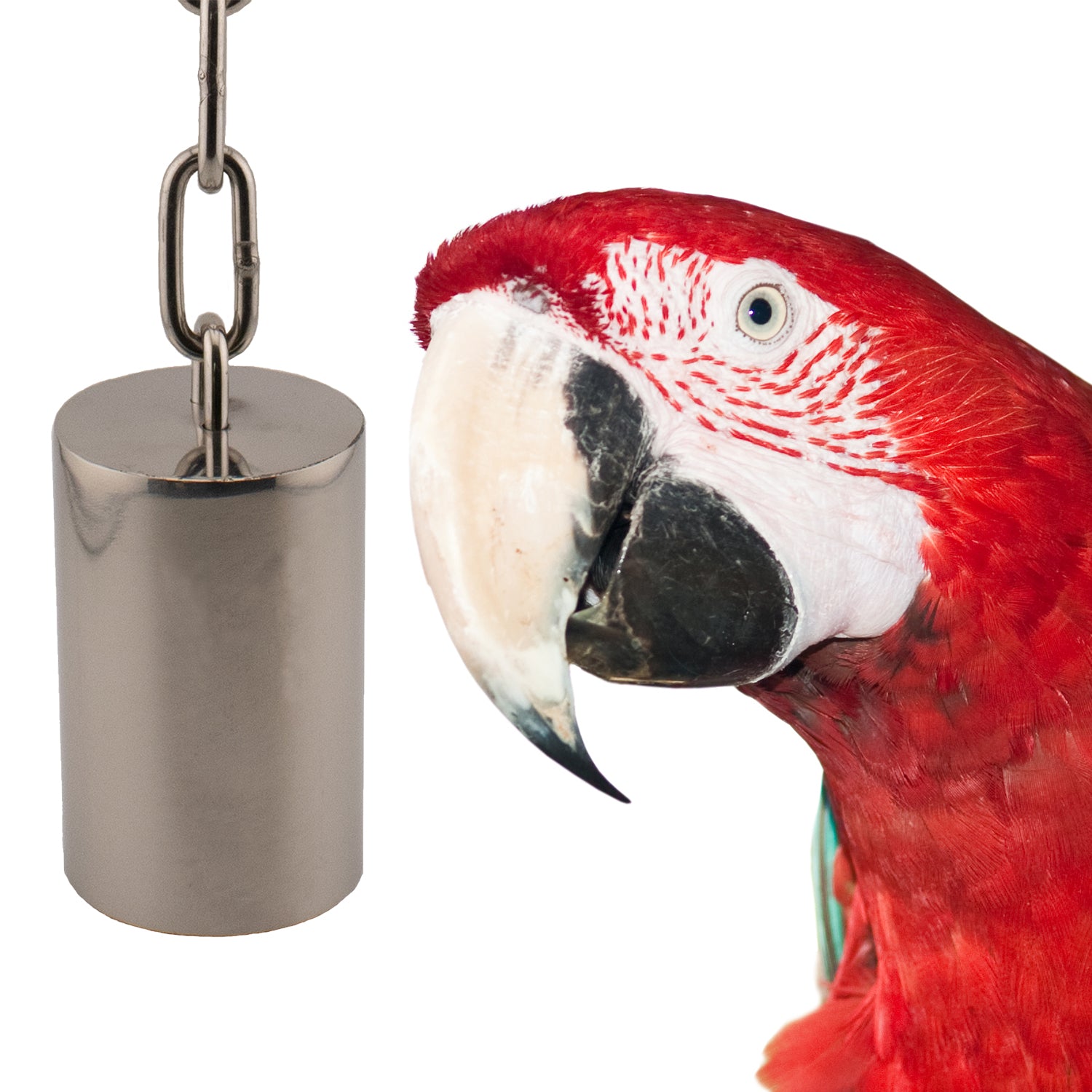 Super Bird Creations - Tube Bell Stainless Steel Bird Toy