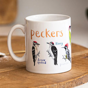 Fly Paper Products - Mug Peckers Bird Pun Woodpecker Fowl Language