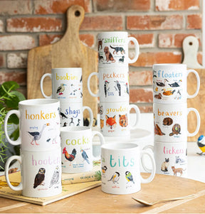 Fly Paper Products - Mug Floaters Bird Pun Duck Fowl Language