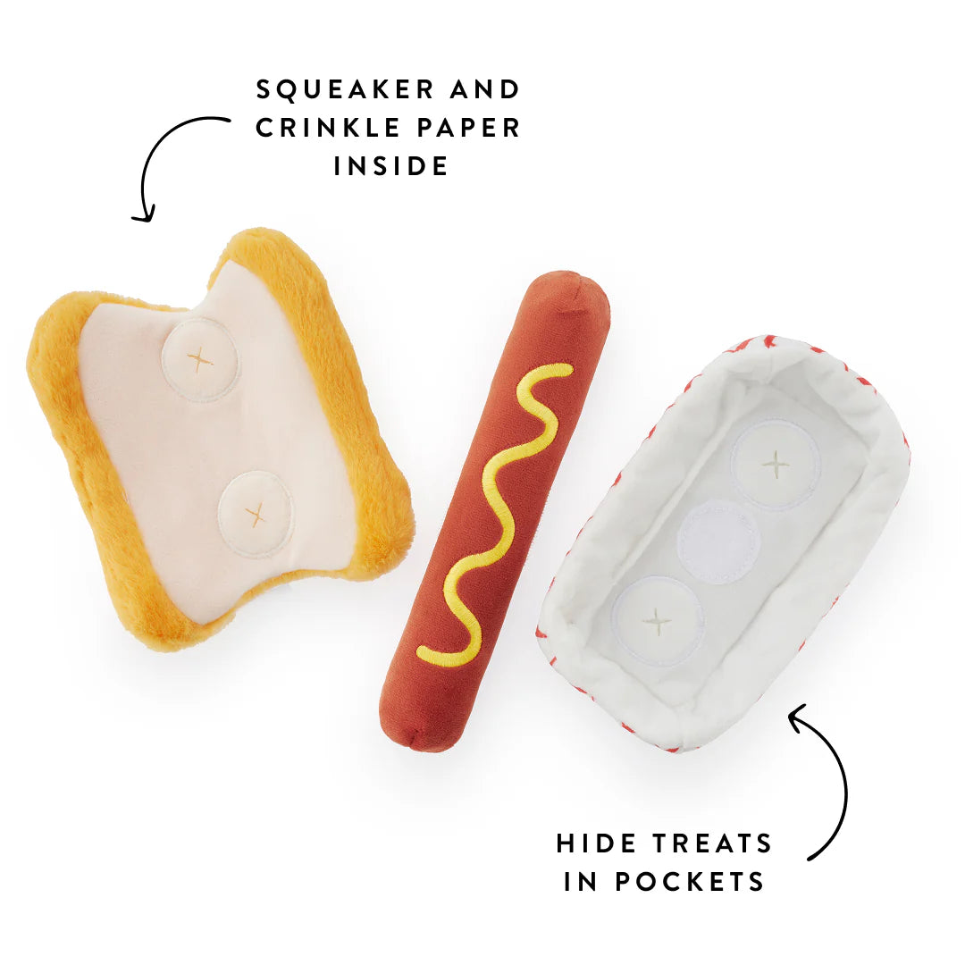 The Foggy Dog - Dog Toy Hot Dog Interactive