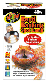 Zoo Med- Repti Basking Spot Bulb - 40 Watt - Southern Agriculture 