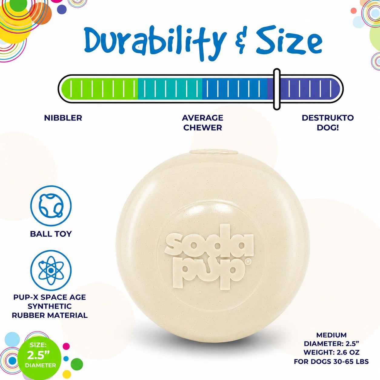 SodaPup - Glitter Ball Glow In The Dark