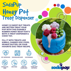 Honey Pot Treat Dispenser PUP-X Large