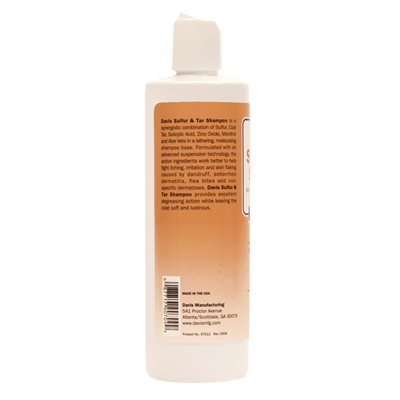 Davis Manufacturing - Sulfur & Tar Shampoo
