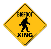 Noble Beasts - Bigfoot X-ing Sign
