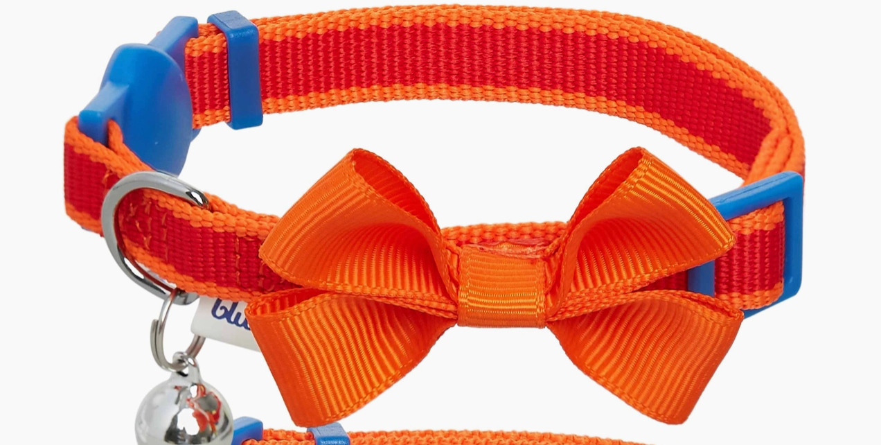 Blueberry Pet - Classic Solid | Cat Collar with Bow