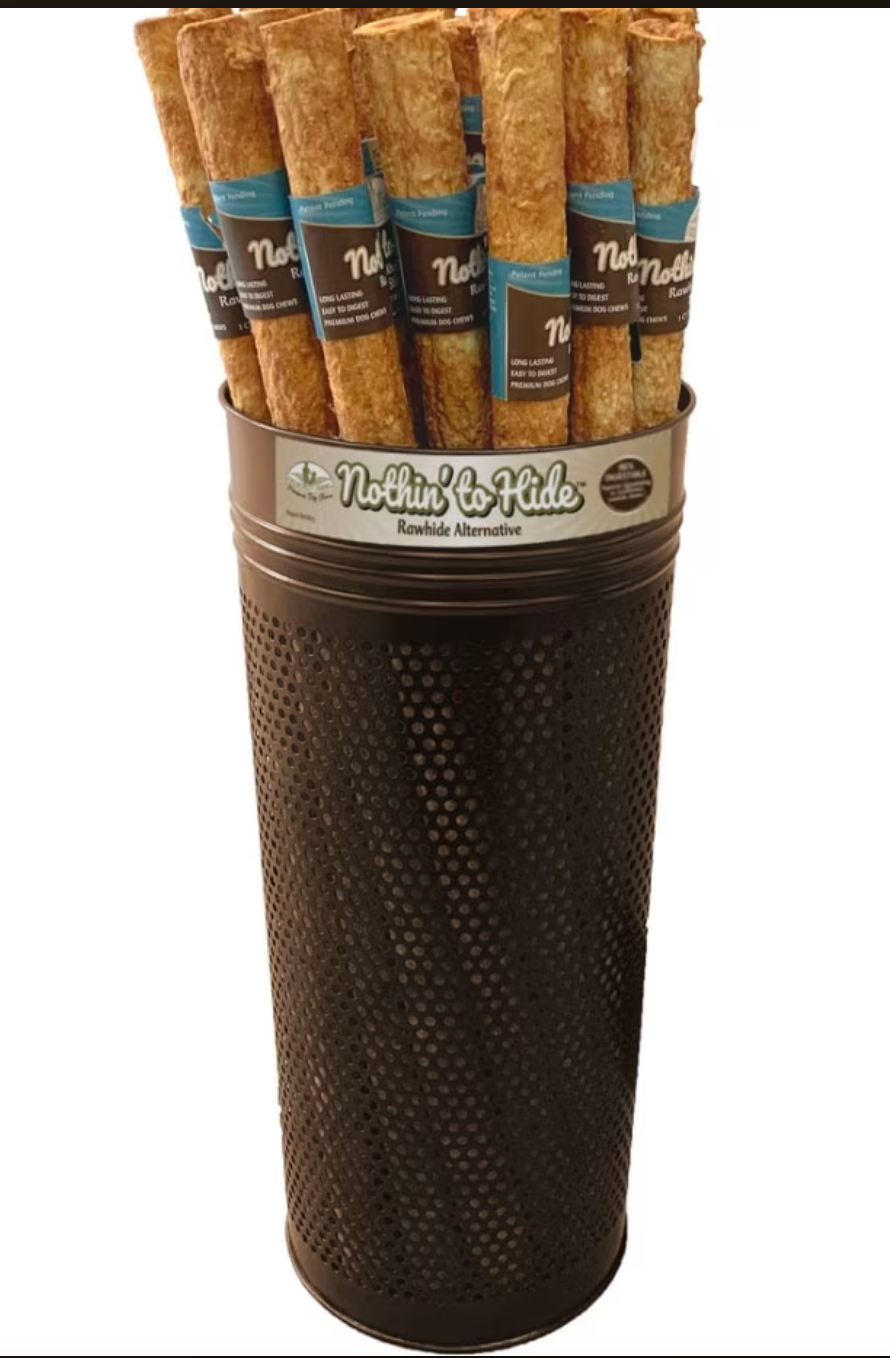 Fieldcrest Farms - Nothin' To Hide Roll Beef Rawhide Alternative Dog Chews