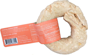 Fieldcrest Farms - Nothin' To Hide Bagel Salmon Rawhide Alternative Dog Chews