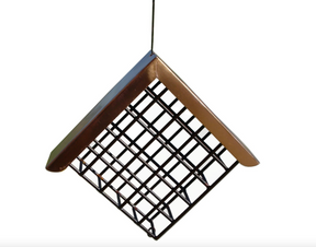C & S Products - Hanging Suet Basket w/ Roof