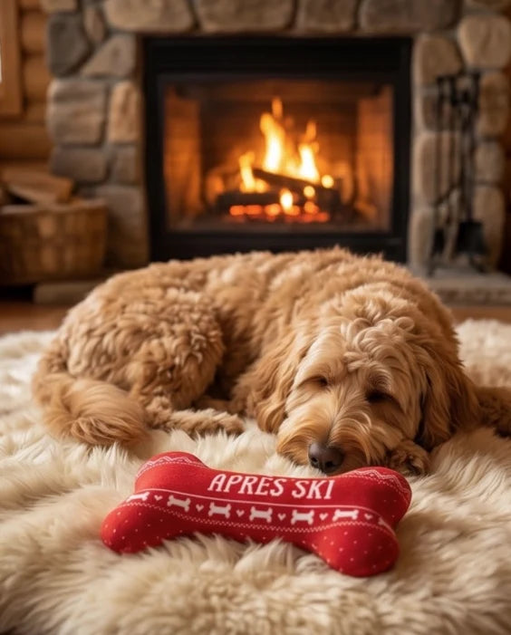Haute Diggity Dog - Dog Toy Apres Fairisle Bone